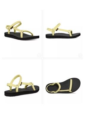 Teva Original Universal Slim Sandals Yellow Size 6 Women's